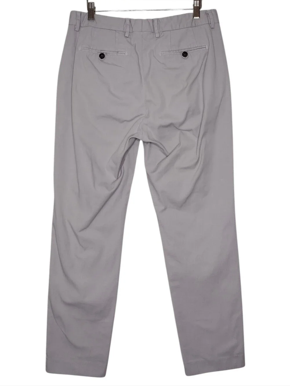 Bonobos Light Gray Straight Fit Athletic Chinos Sz 30/30